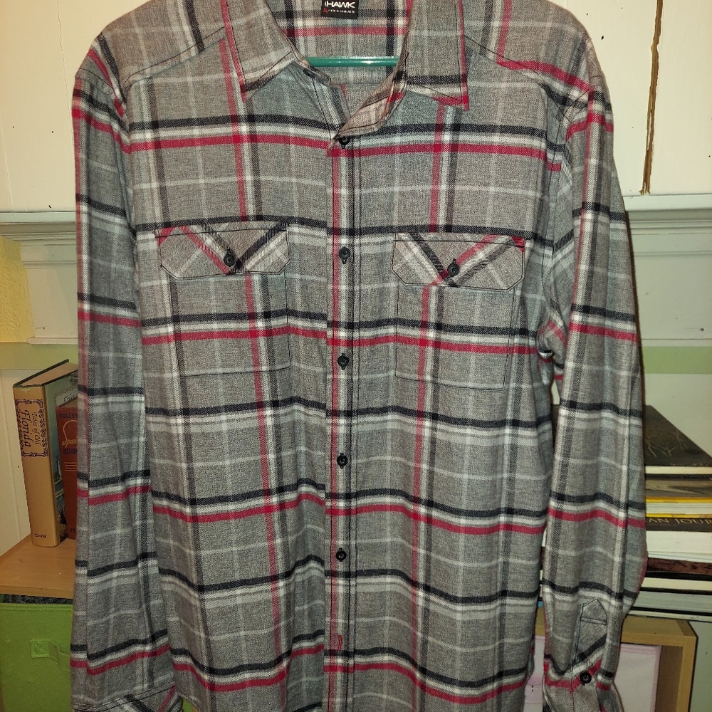 Men's Tony Hawk flannel
